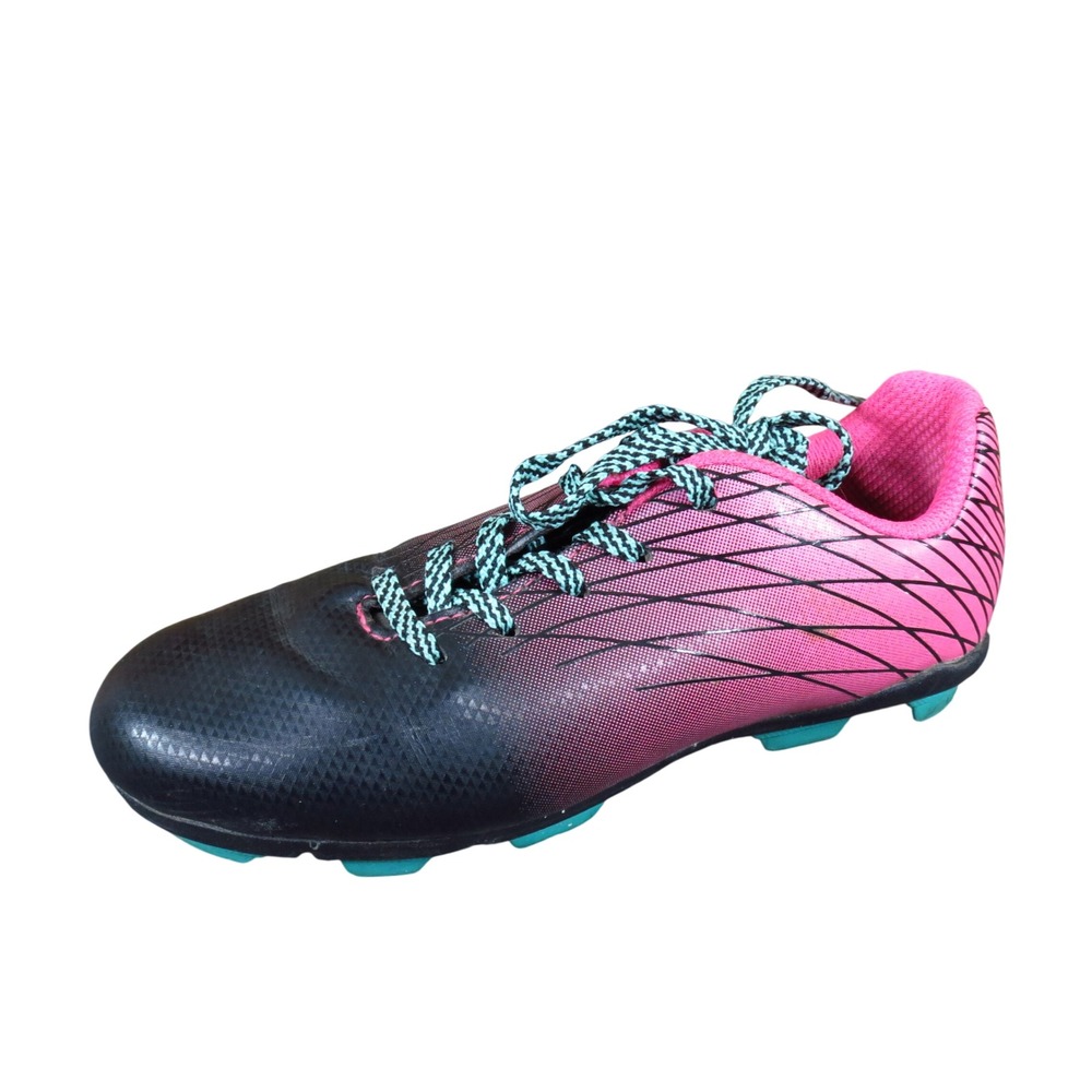 DSG Ocala 2.0 FG Kids Soccer Cleats Size 12K Athletic Firm Ground Pink Black